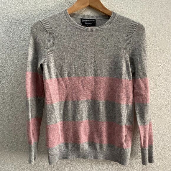 Banana Republic Filpucci Italian Yarn Pullover Sweater Size XS Extra Small EUC - Picture 1 of 5